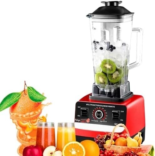 Heavy Duty Multifunction Blender for Juices, Smoothies, Ice & Food Processing - Emirati Elegance