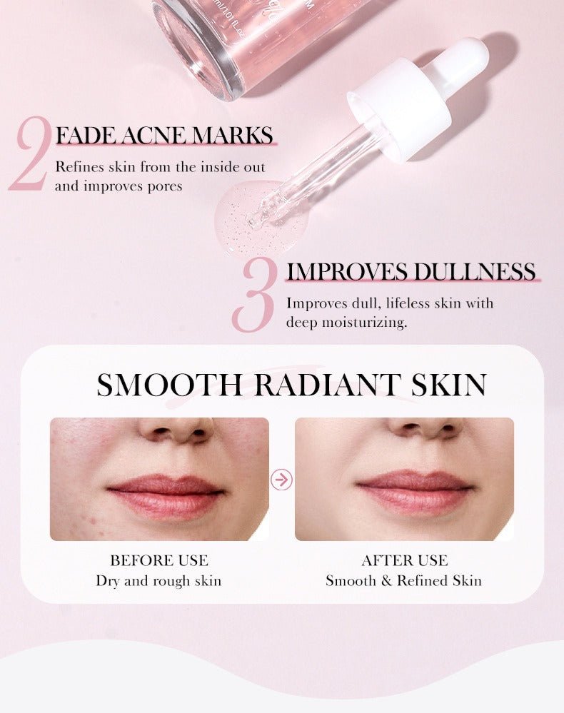 Peach 70% Niacinamide Serum – Brightening & Hydrating Facial Essence for Glowing Skin - Emirati Elegance
