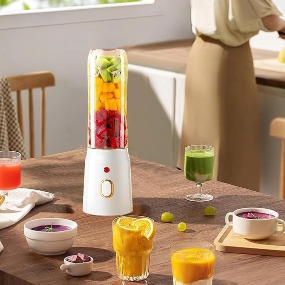 Portable High - Speed Blender – Rechargeable Smoothie Maker for Fresh Juices, Shakes & Healthy Drinks - Emirati Elegance