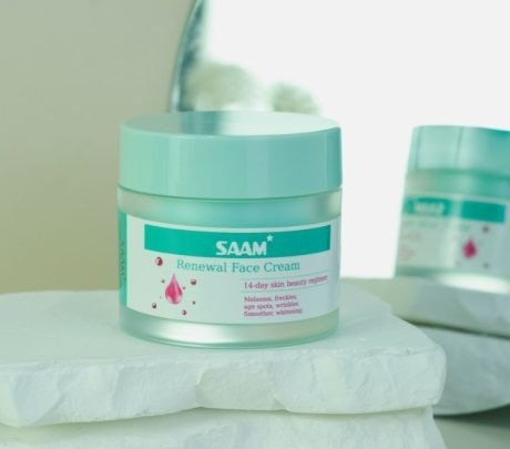 SAAM Renewal Face Cream – Anti - Aging Moisturizer for Wrinkles, Fine Lines & Glowing Skin - Emirati Elegance