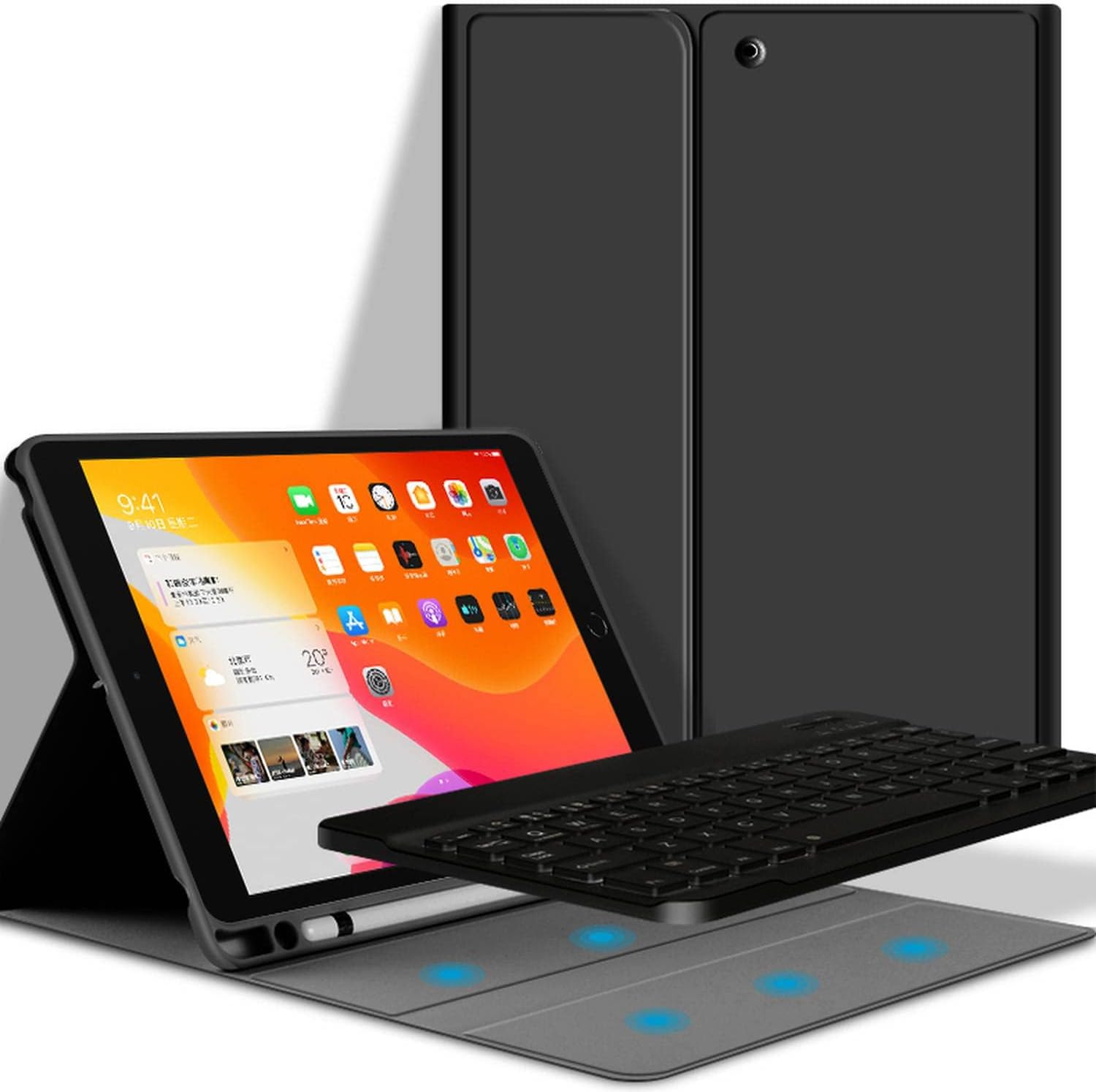 Wireless Bluetooth Keyboard Case – Slim, Portable & Compatible with Tablets - Emirati Elegance
